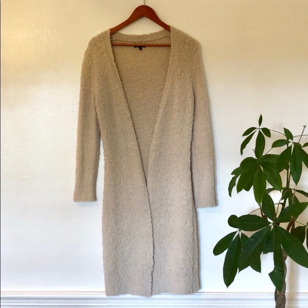 Extra Soft Long Beige Kenneth Cole Sweater